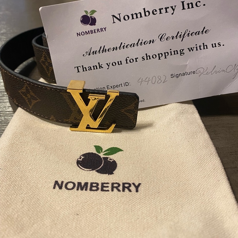 Authentic Louis Vuitton belt.